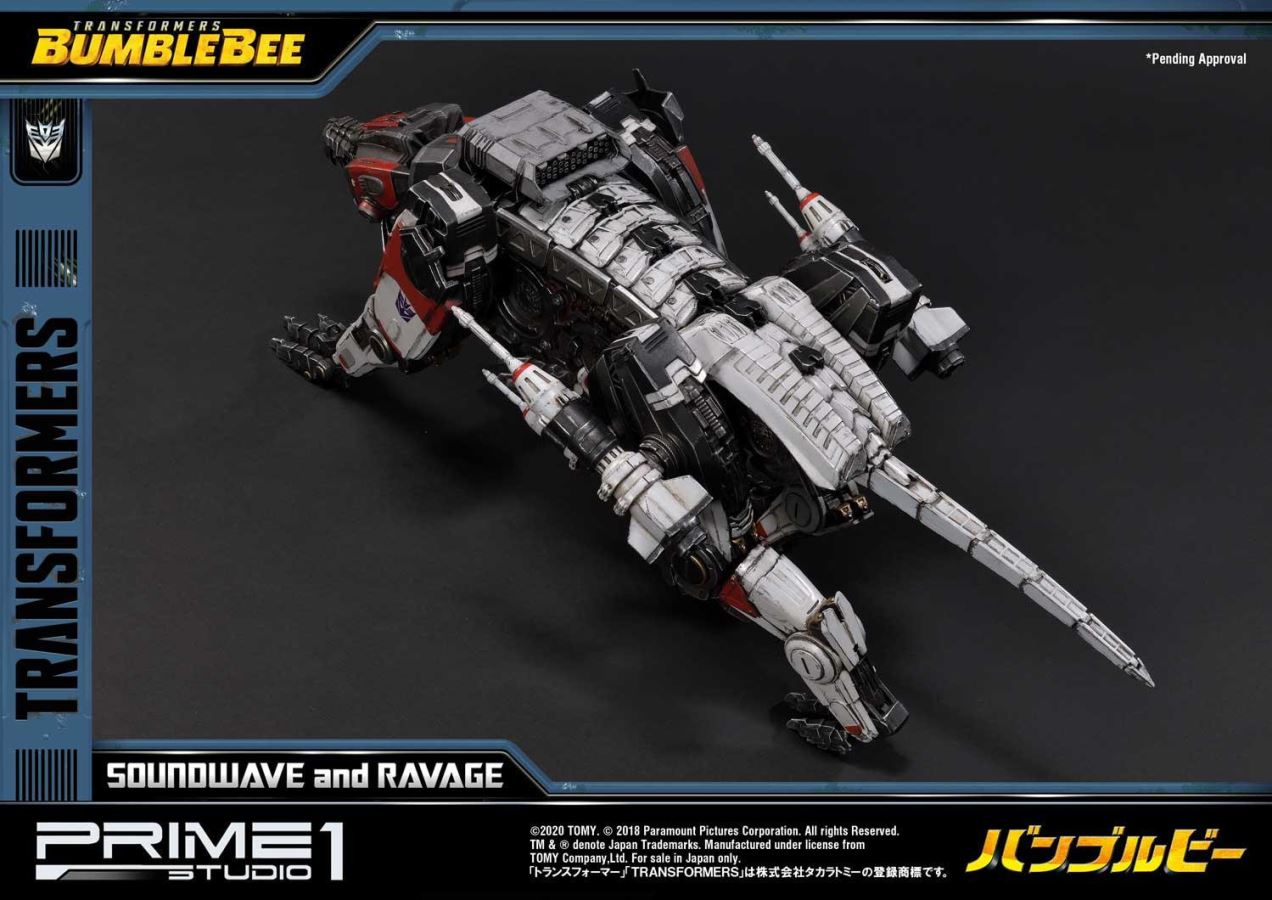 Transformers: Bumblebee (Film) Soundwave & Ravage EX Version