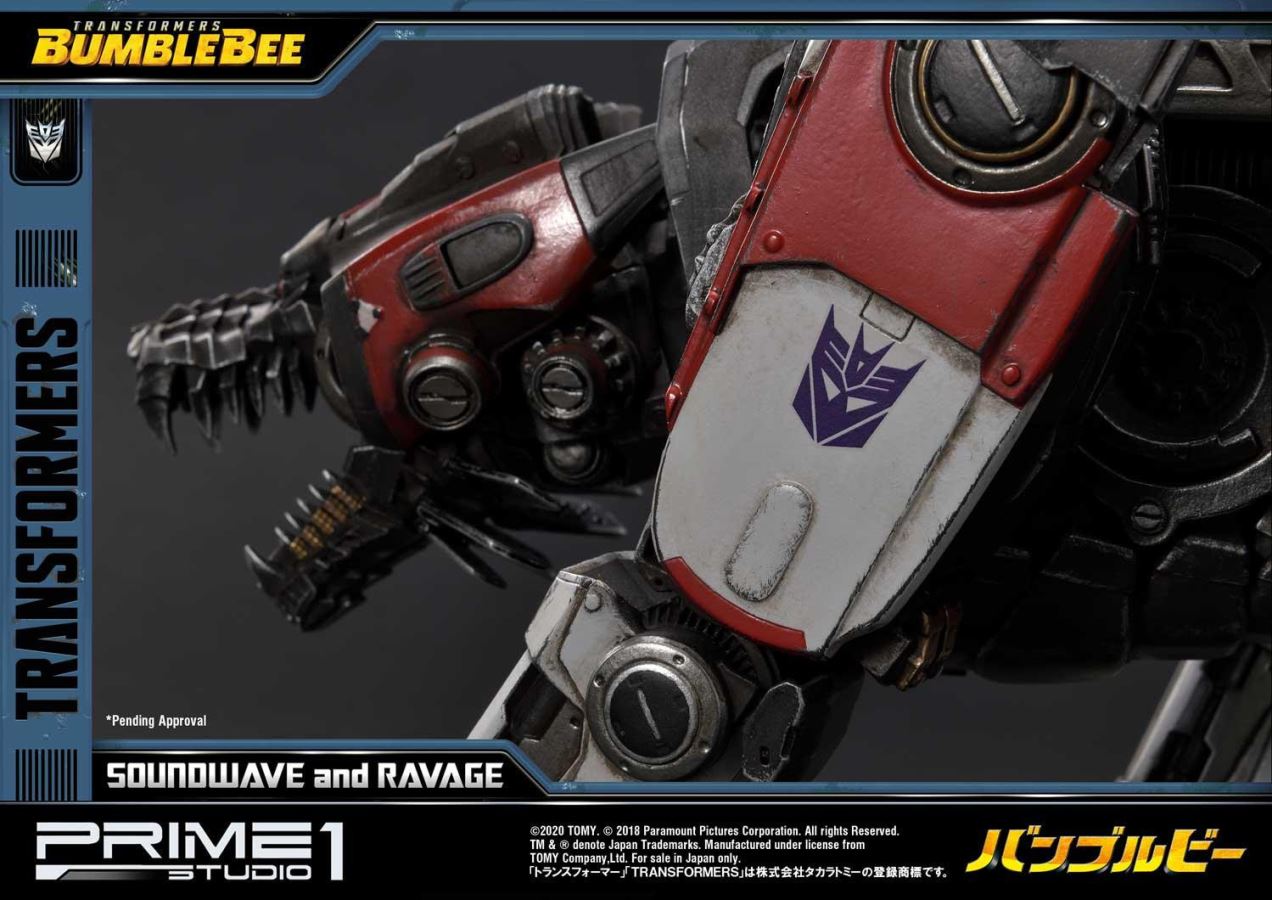 Transformers: Bumblebee (Film) Soundwave & Ravage EX Version