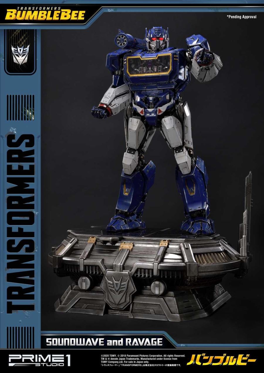 Transformers: Bumblebee (Film) Soundwave & Ravage EX Version
