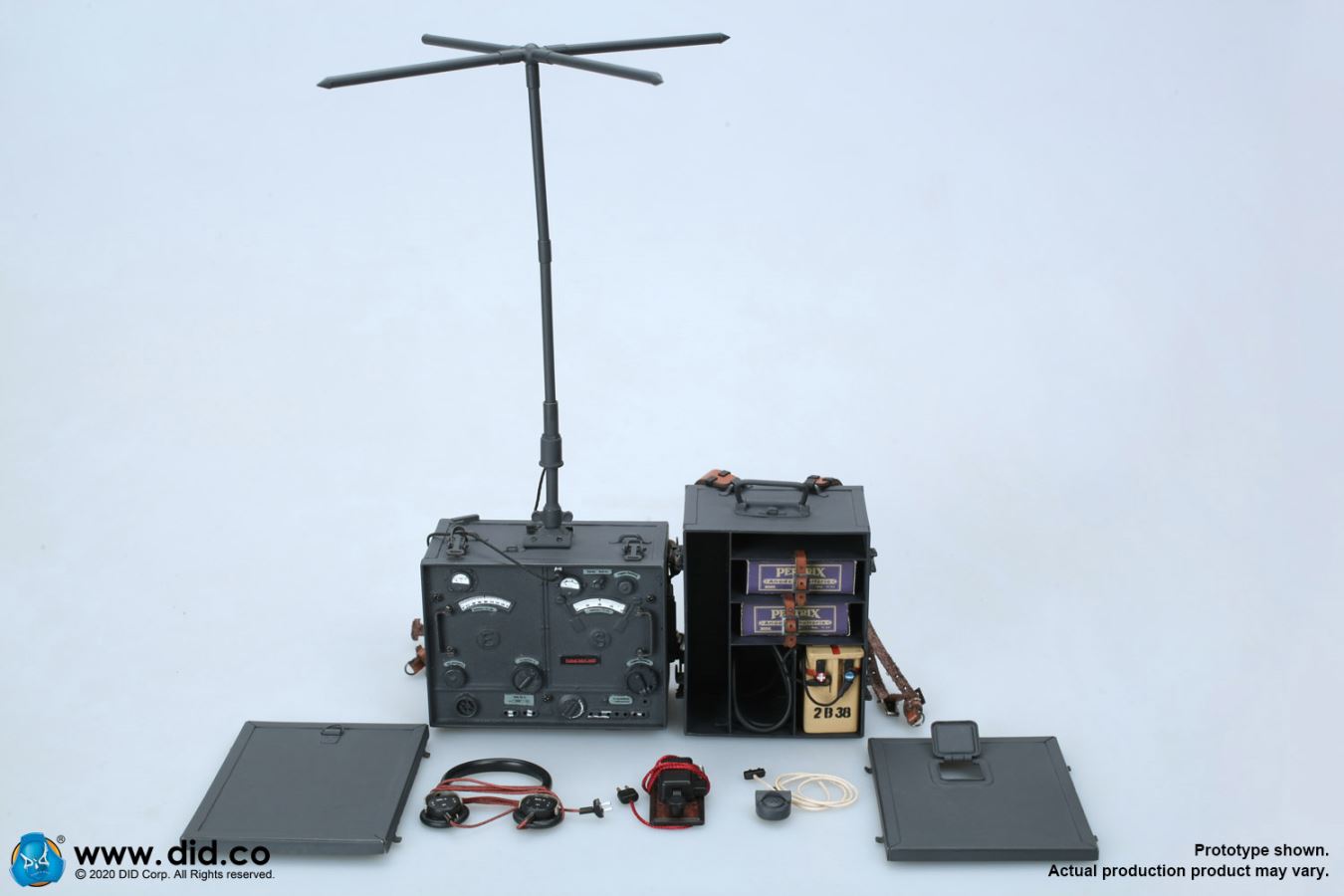 1/6 World War II Twentieth Armored Grenadier Division Radio Section A D80142