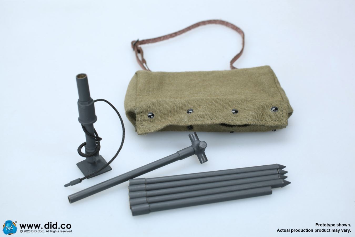1/6 World War II Twentieth Armored Grenadier Division Radio Section A D80142