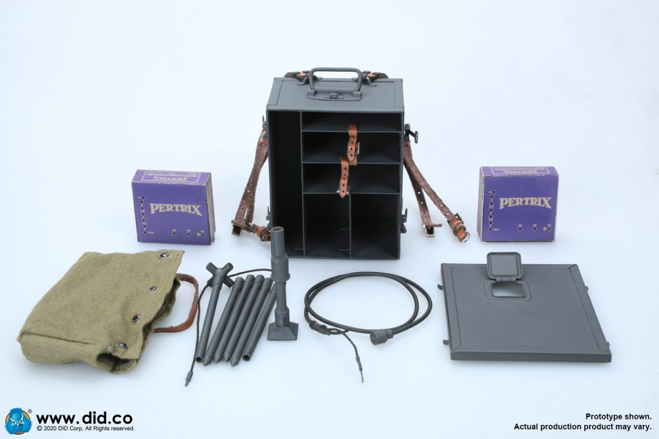 1/6 World War II Twentieth Armored Grenadier Division Radio Section A D80142