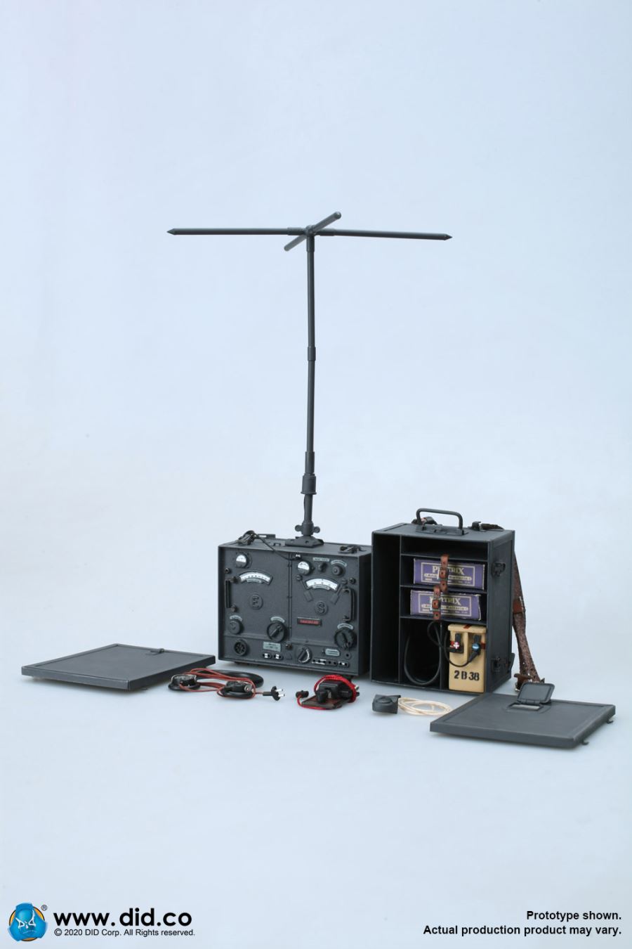 1/6 World War II Twentieth Armored Grenadier Division Radio Section A D80142