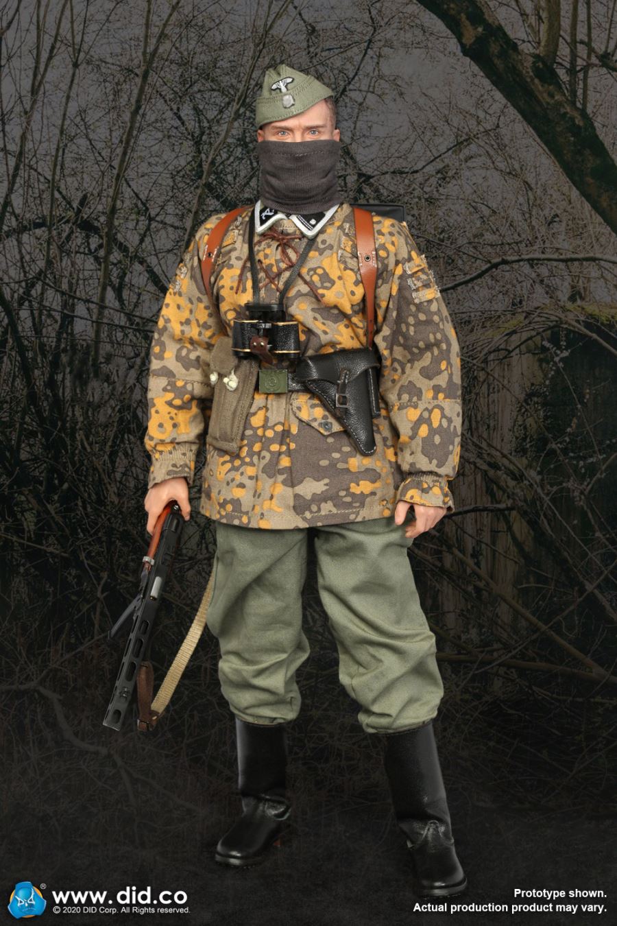 1/6 World War II Twentieth Armored Grenadier Division Radio Section B D80143