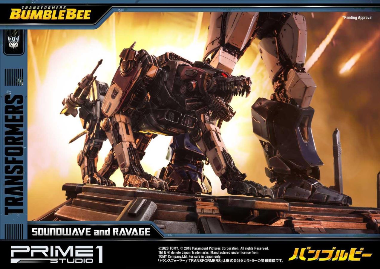Transformers: Bumblebee (Film) Soundwave & Ravage