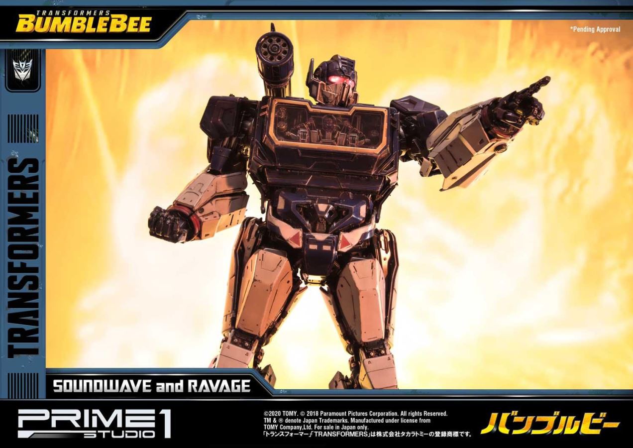 Transformers: Bumblebee (Film) Soundwave & Ravage