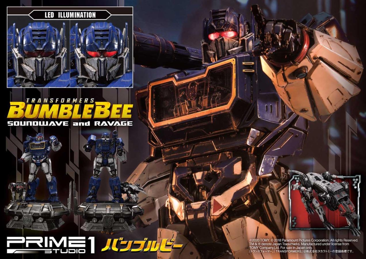Transformers: Bumblebee (Film) Soundwave & Ravage