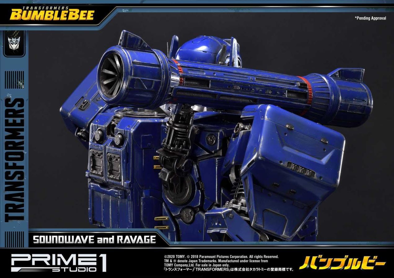 Transformers: Bumblebee (Film) Soundwave & Ravage