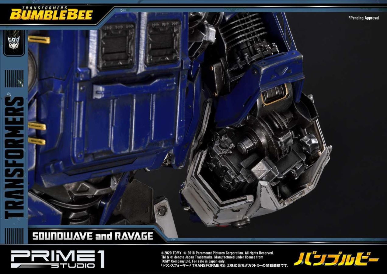 Transformers: Bumblebee (Film) Soundwave & Ravage