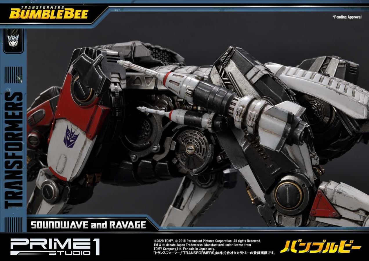 Transformers: Bumblebee (Film) Soundwave & Ravage