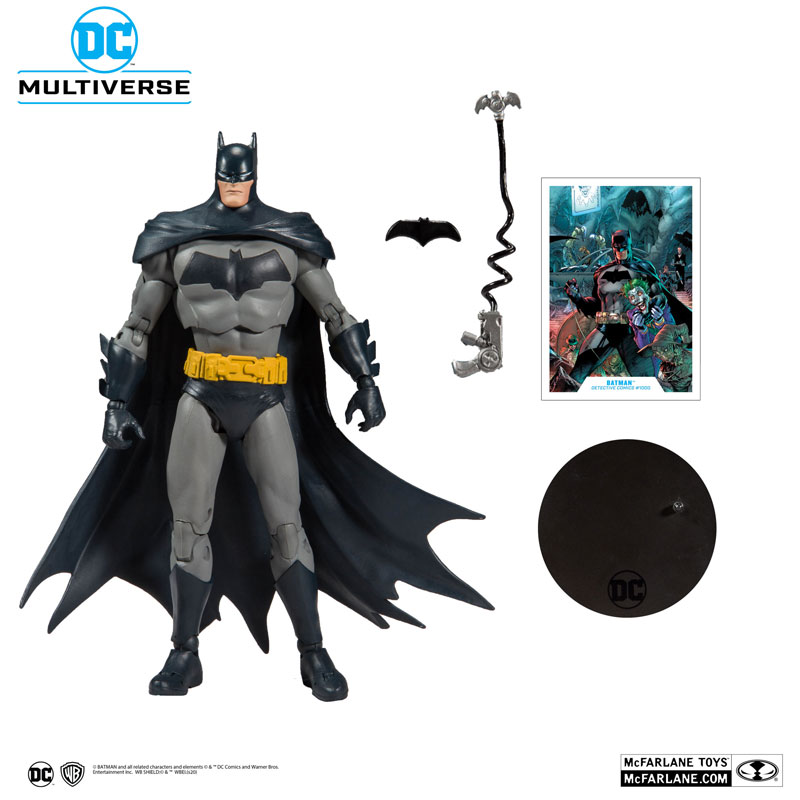 DC Comics DC Multiverse 7 Inch, Action Figure #001 Batman