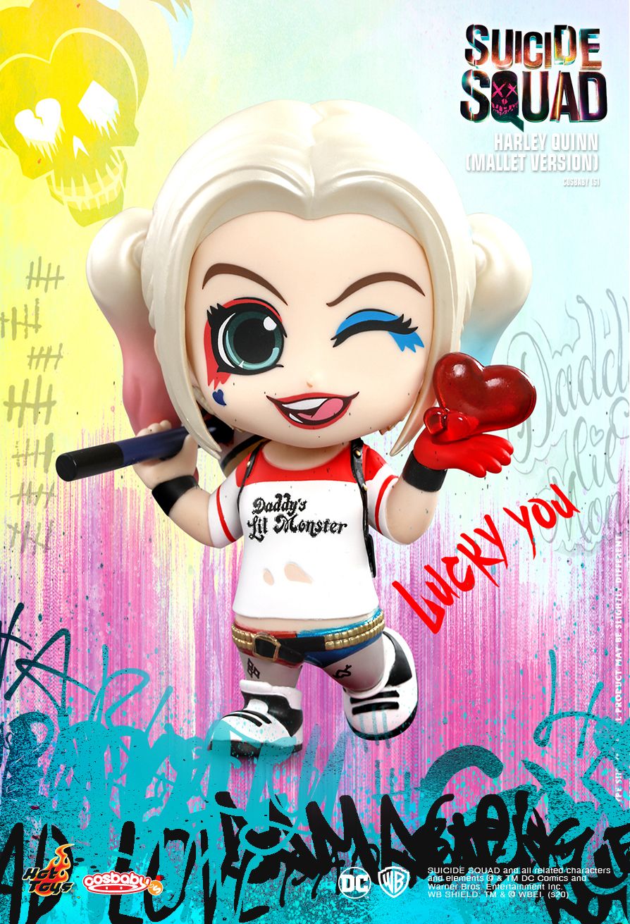 SUICIDE SQUAD HARLEY QUINN (MALLET VERSION) COSBABY (S)