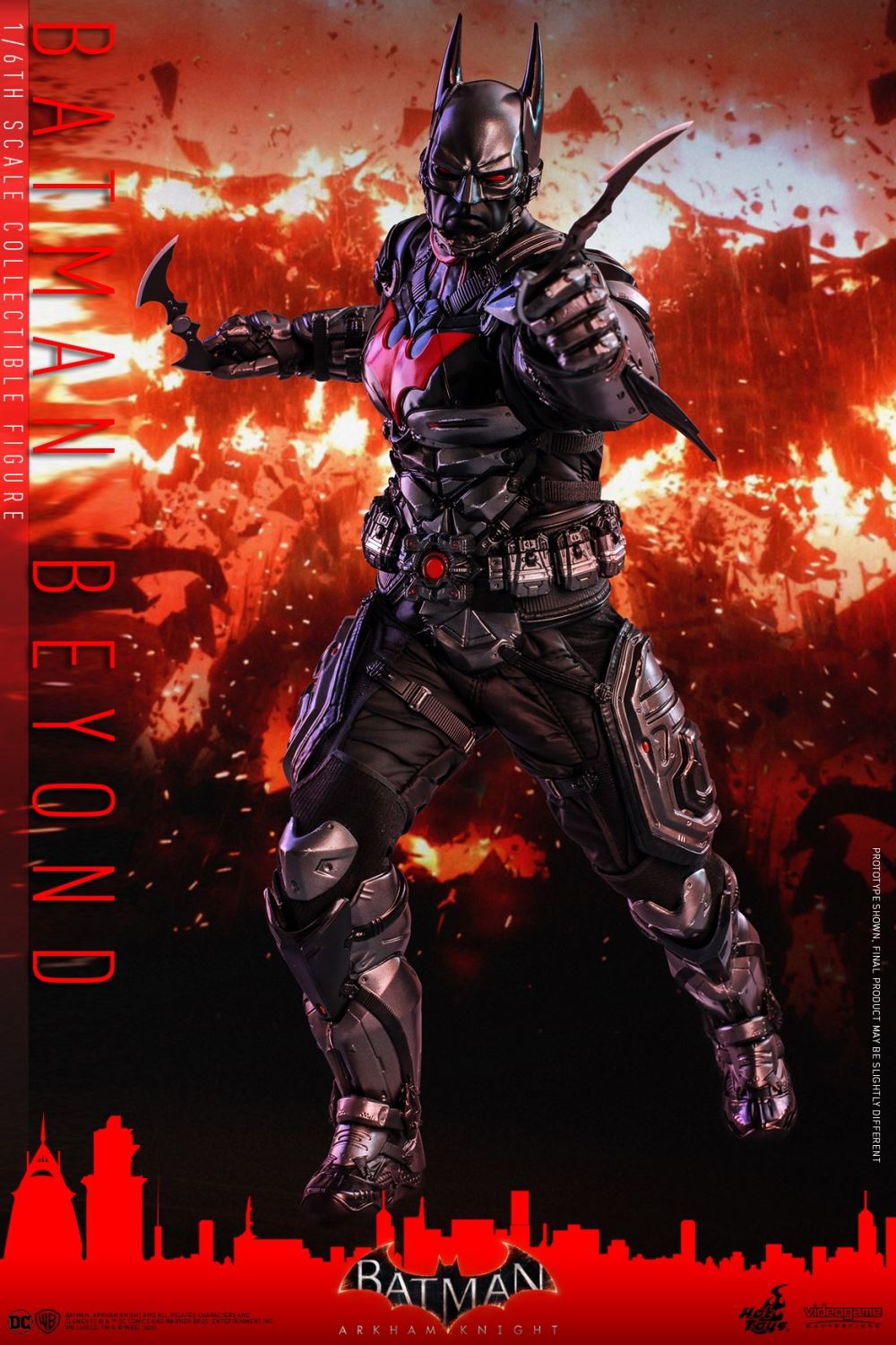 BATMAN: ARKHAM KNIGHT BATMAN BEYOND 1/6TH SCALE COLLECTIBLE FIGURE