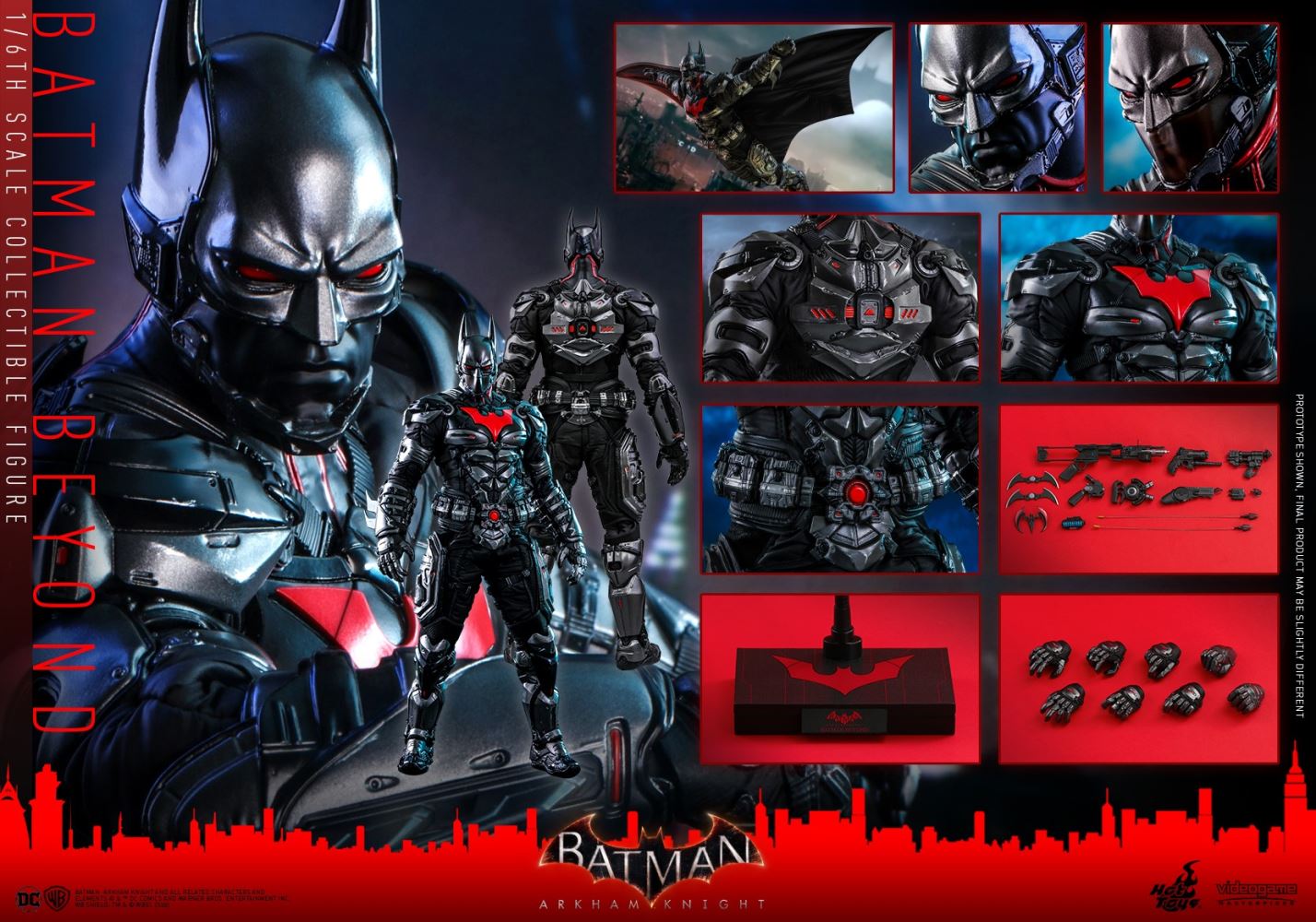 BATMAN: ARKHAM KNIGHT BATMAN BEYOND 1/6TH SCALE COLLECTIBLE FIGURE