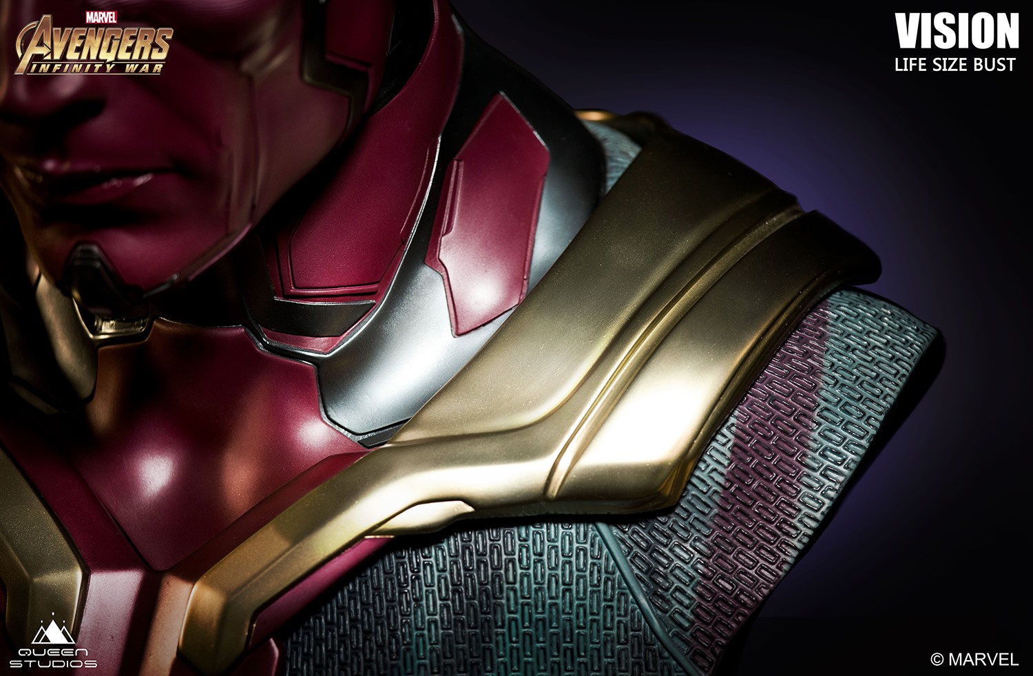 1/1 Avengers: Infinity War - Vison Bust