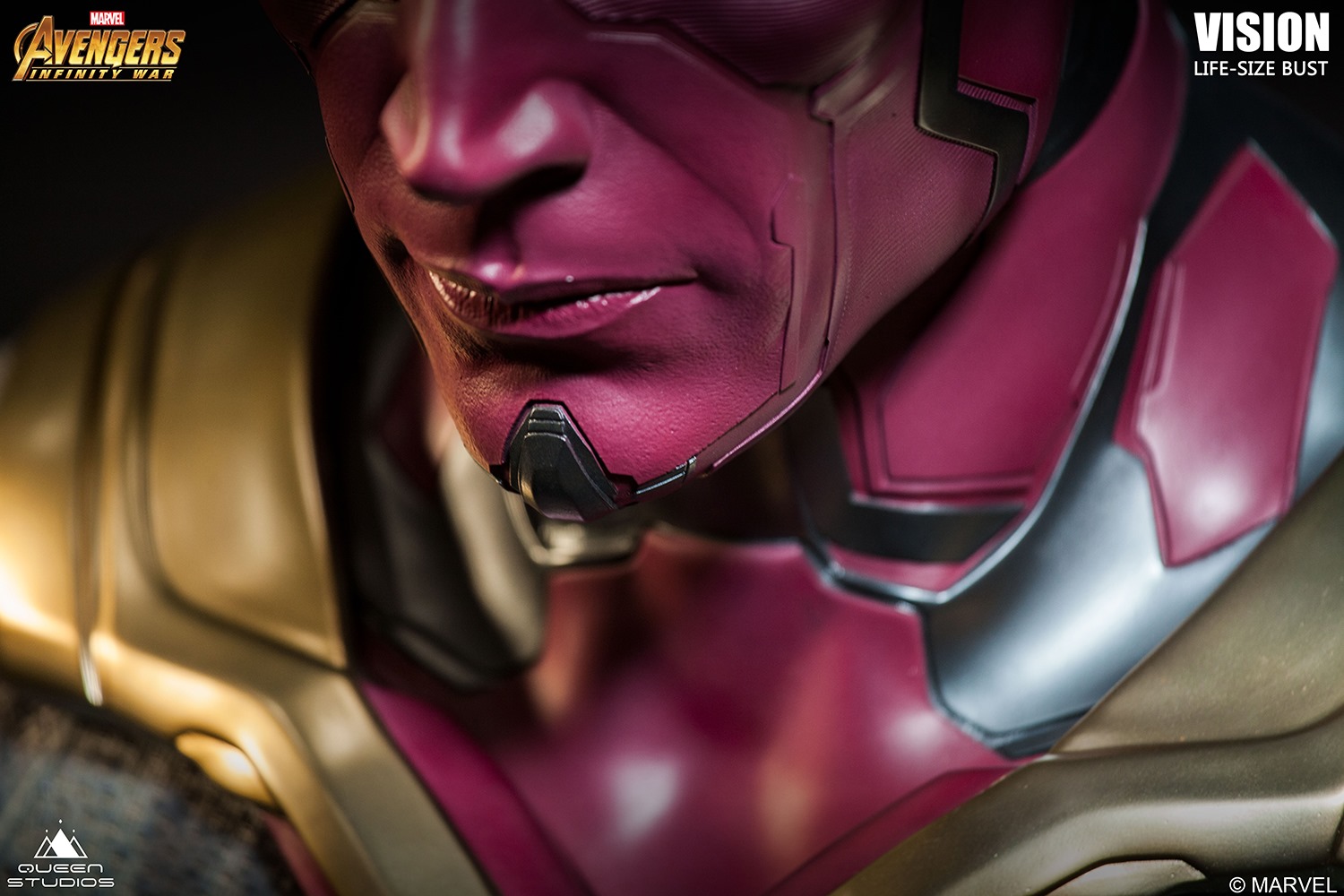 1/1 Avengers: Infinity War - Vison Bust