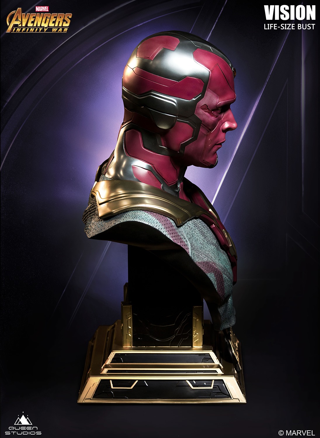 1/1 Avengers: Infinity War - Vison Bust