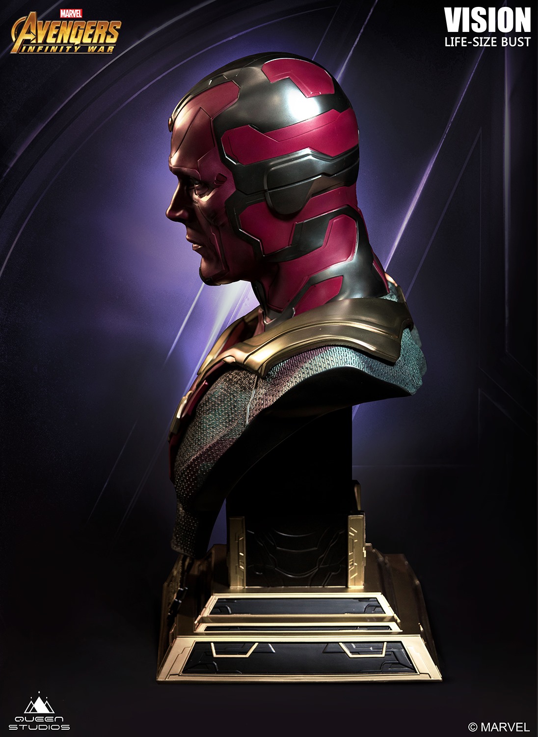 1/1 Avengers: Infinity War - Vison Bust