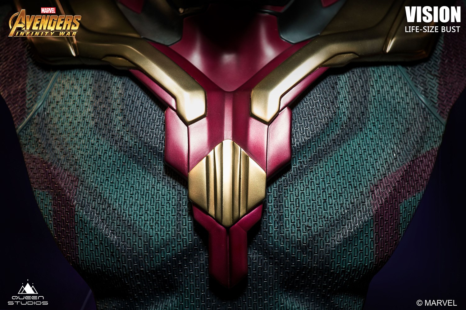 1/1 Avengers: Infinity War - Vison Bust