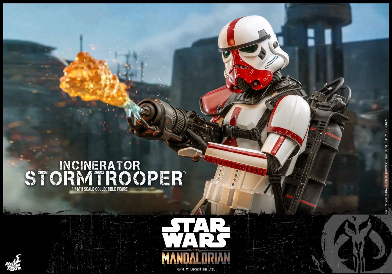 The Mandalorian Incinerator StormTrooper 1/6