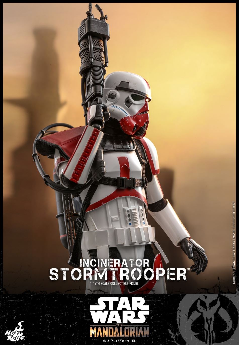 The Mandalorian Incinerator StormTrooper 1/6