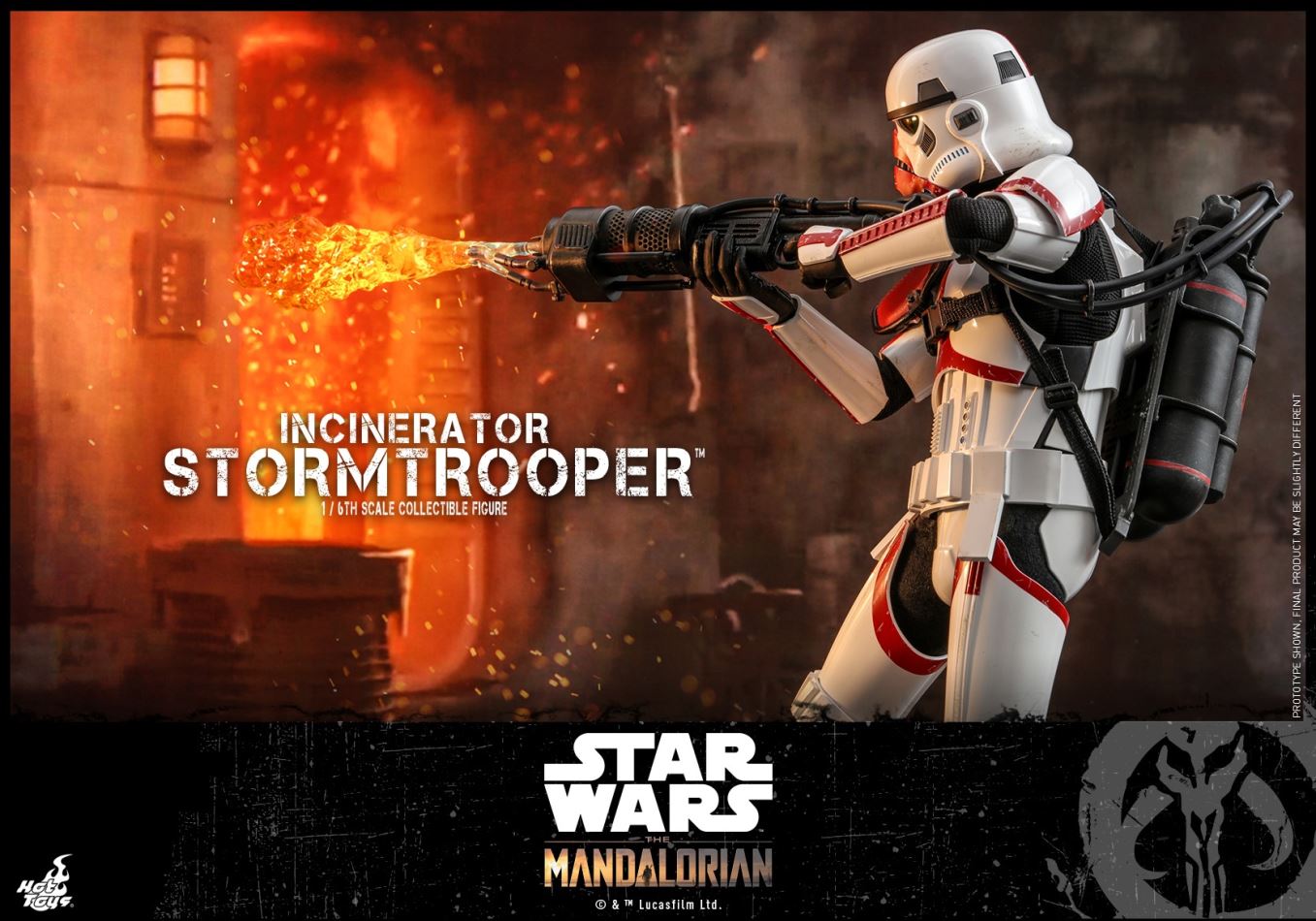 The Mandalorian Incinerator StormTrooper 1/6