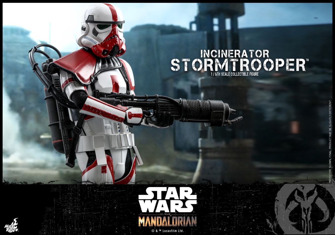 The Mandalorian Incinerator StormTrooper 1/6