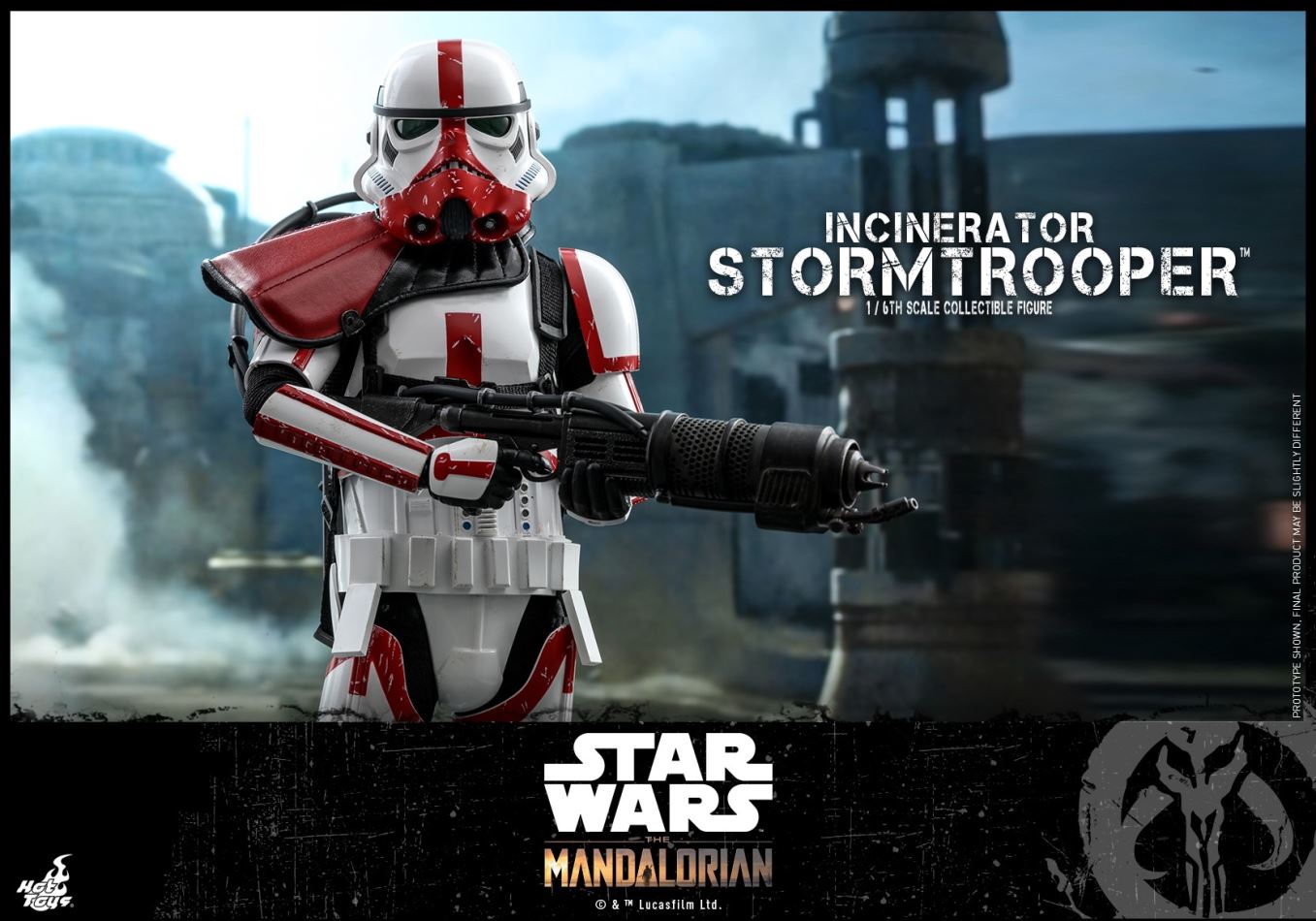 The Mandalorian Incinerator StormTrooper 1/6