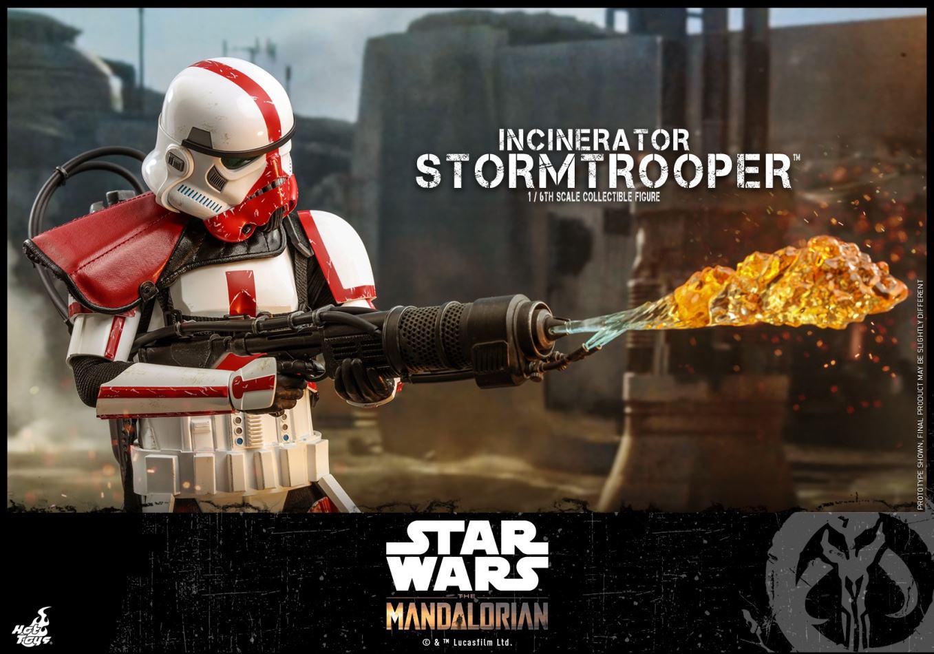 The Mandalorian Incinerator StormTrooper 1/6
