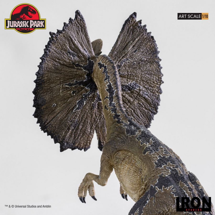 Dilophosaurus Art Scale 1/10 - Jurassic Park