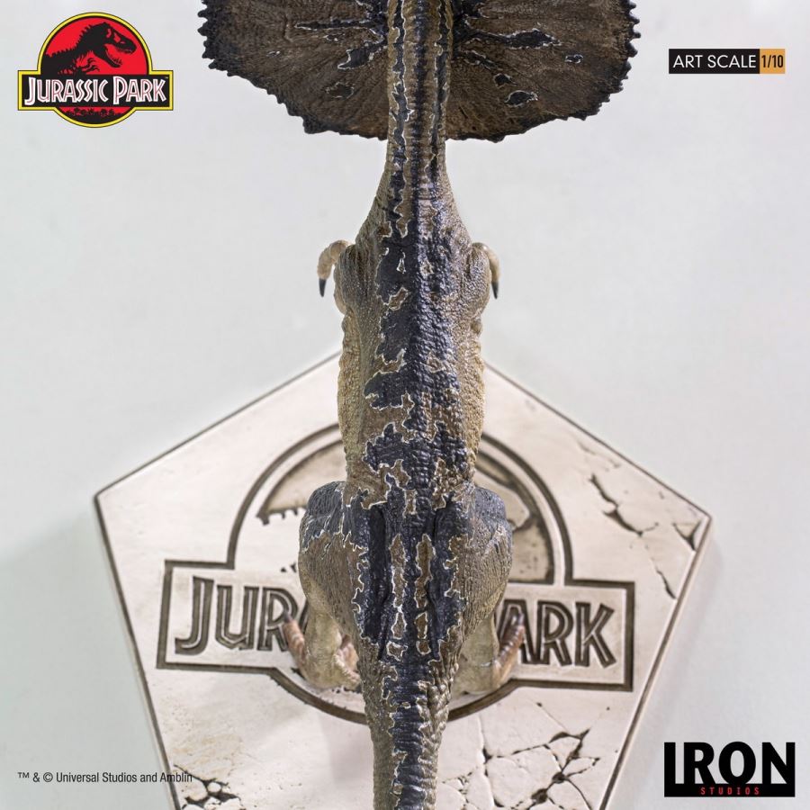 Dilophosaurus Art Scale 1/10 - Jurassic Park