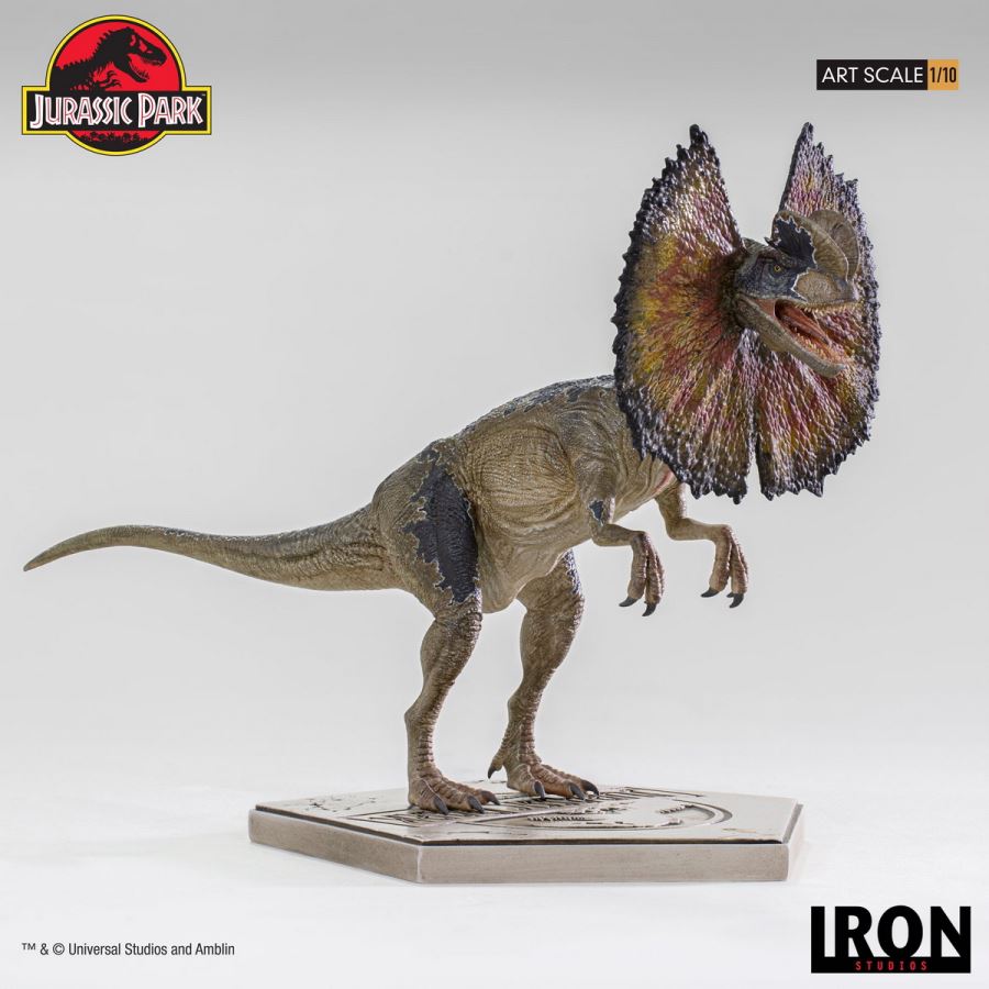 Dilophosaurus Art Scale 1/10 - Jurassic Park