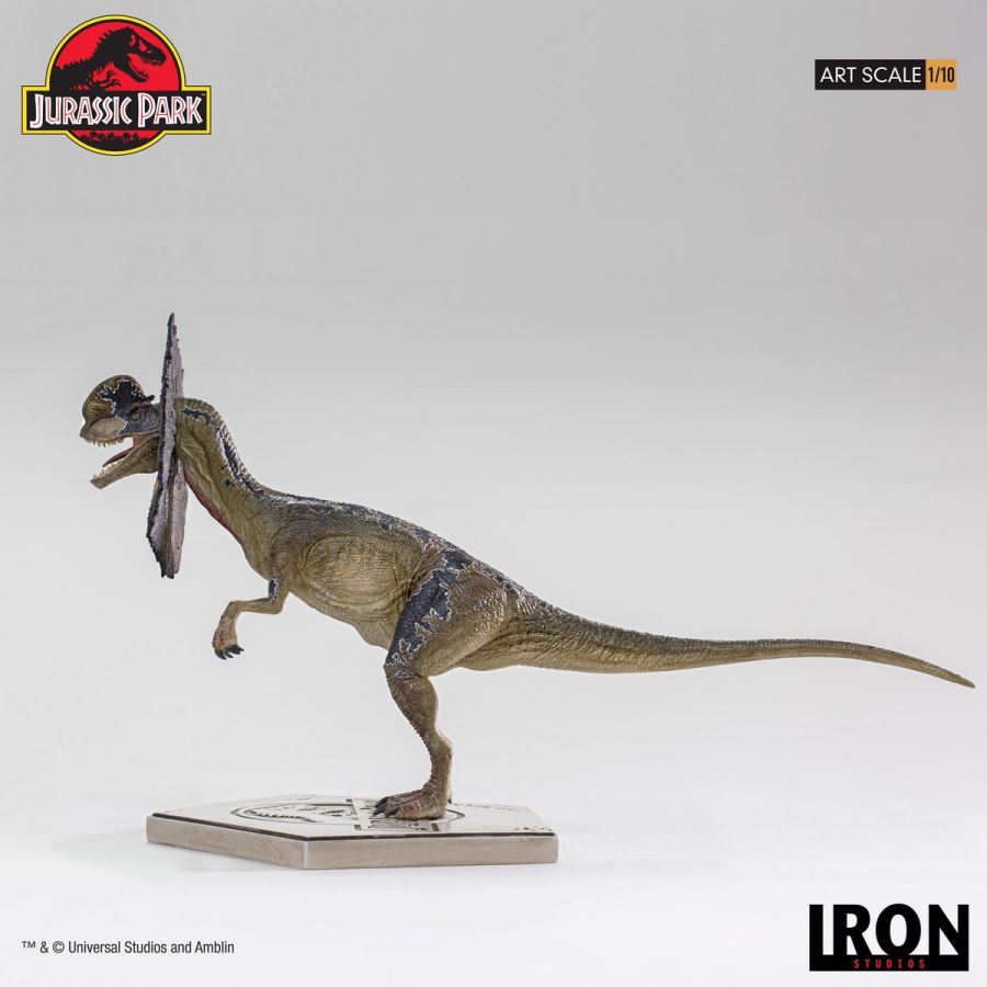 Dilophosaurus Art Scale 1/10 - Jurassic Park