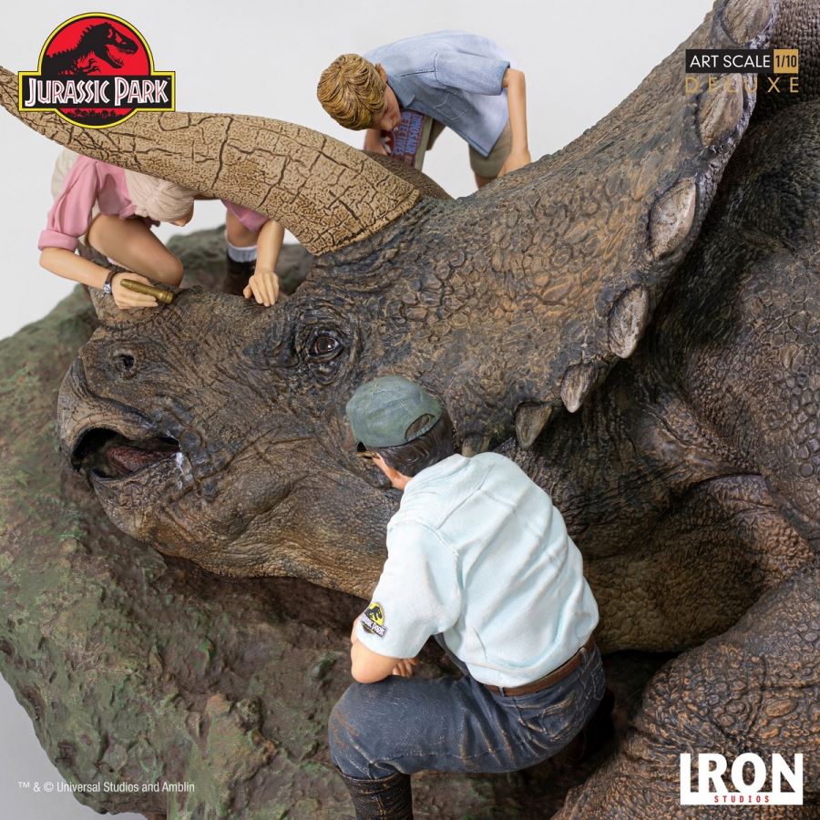 Triceratops Diorama Deluxe Art Scale 1/10 - Jurassic Park