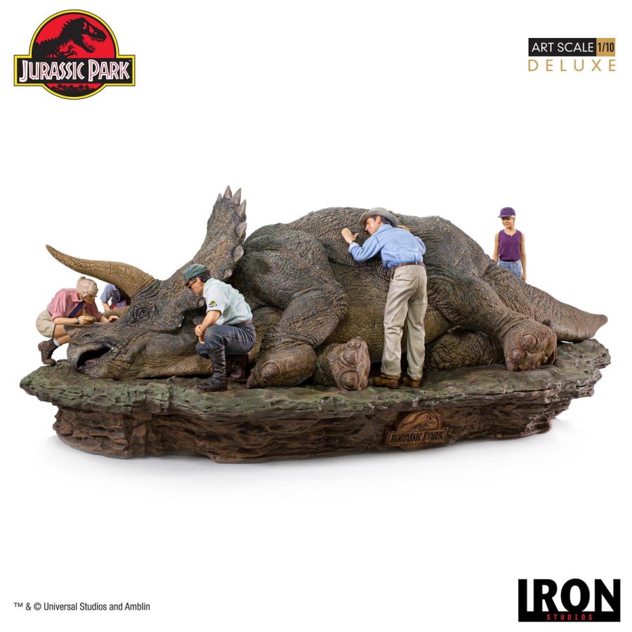 Triceratops Diorama Deluxe Art Scale 1/10 - Jurassic Park