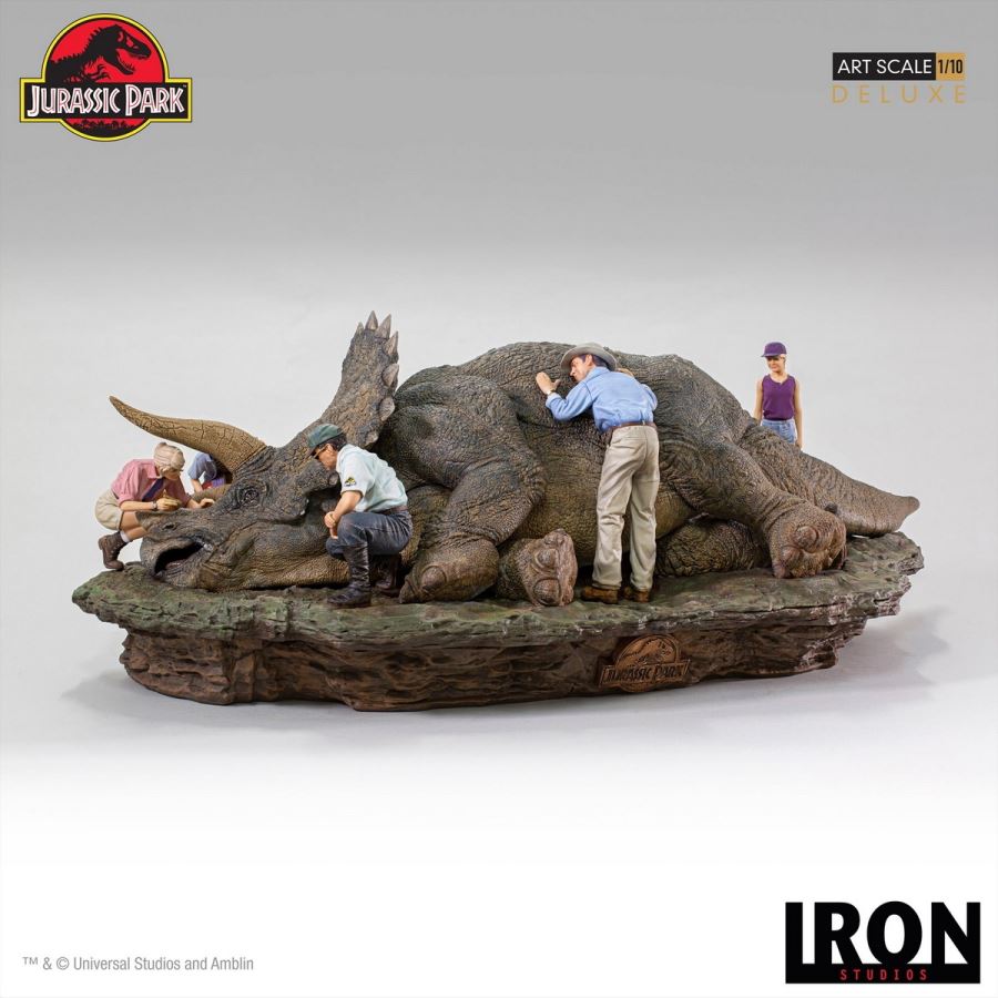 Triceratops Diorama Deluxe Art Scale 1/10 - Jurassic Park