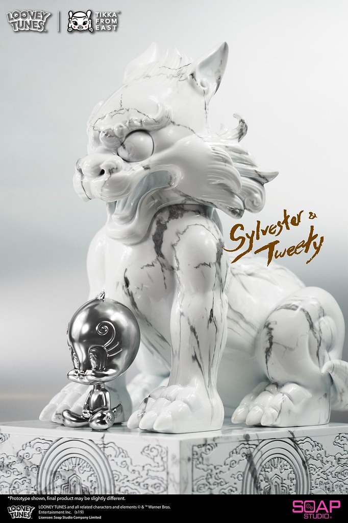 Sylvester and Tweety White Mable Limited Edition