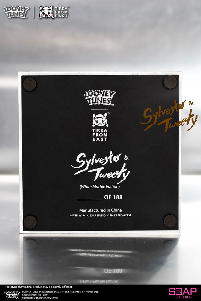Sylvester and Tweety White Mable Limited Edition