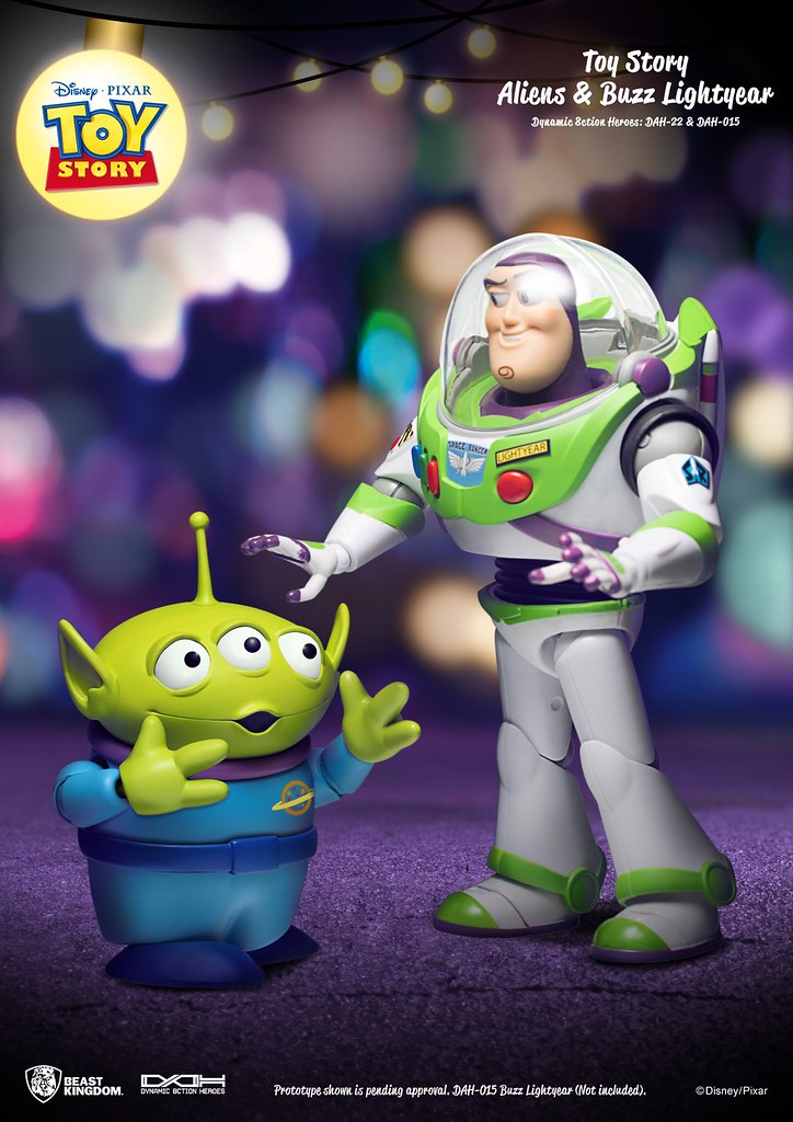 Dynamic Action Heroes: DAH-022 Toy Story Aliens