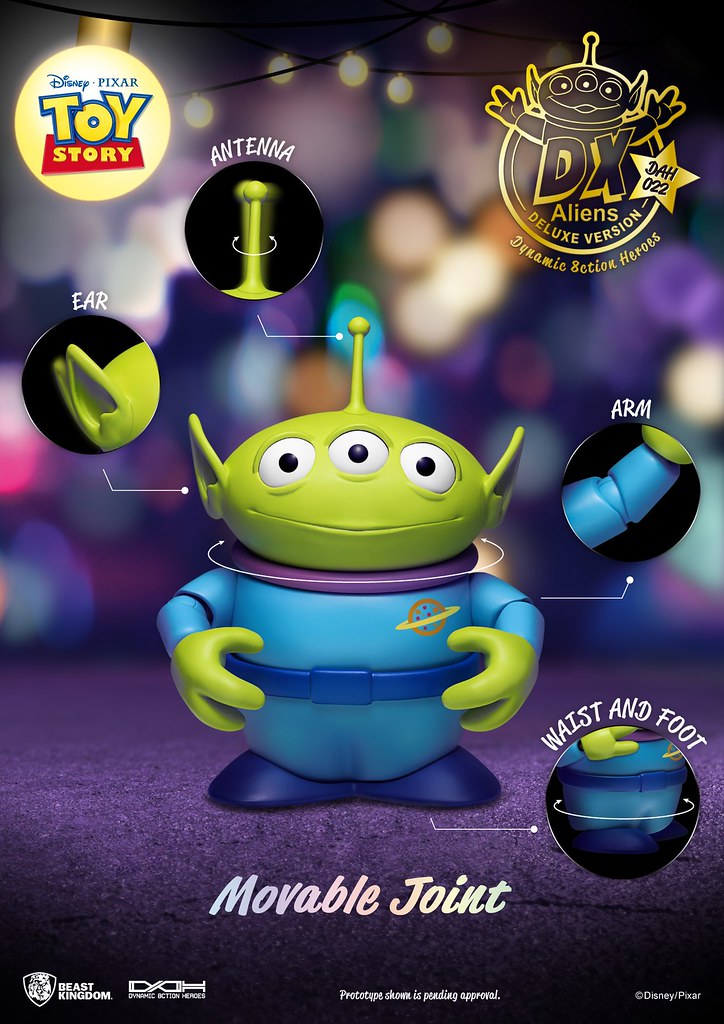 Dynamic Action Heroes: DAH-022 Toy Story Aliens