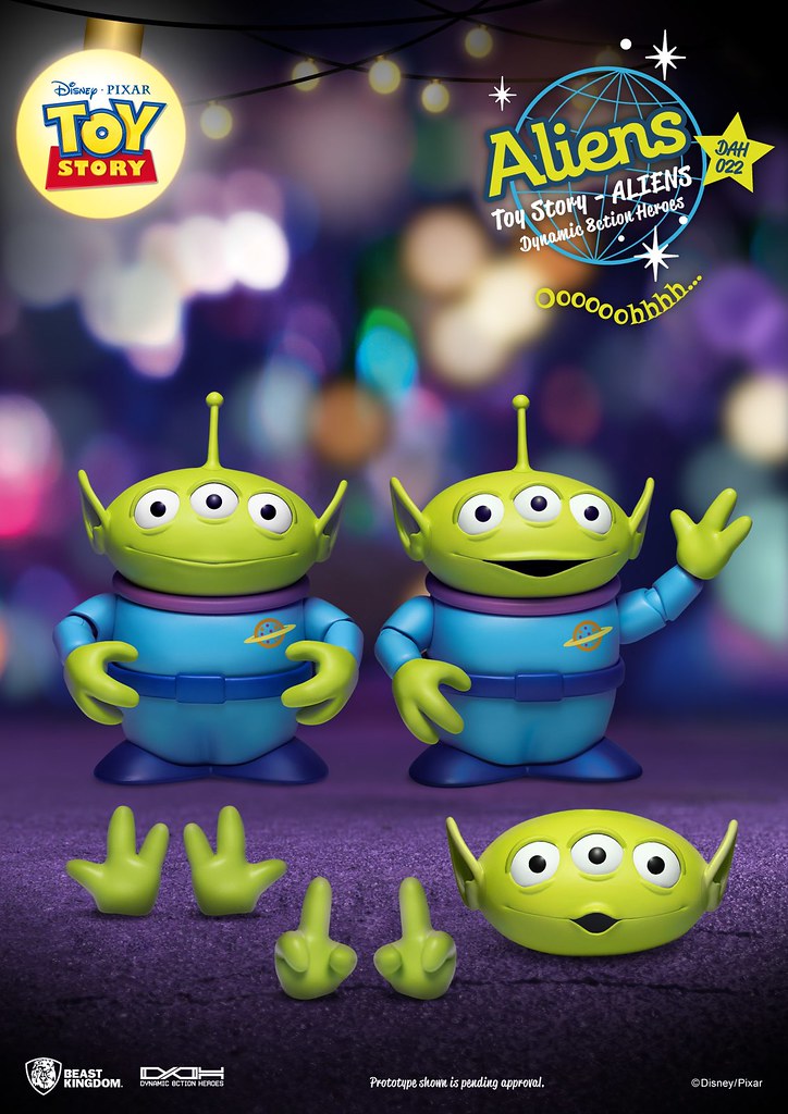 Dynamic Action Heroes: DAH-022 Toy Story Aliens