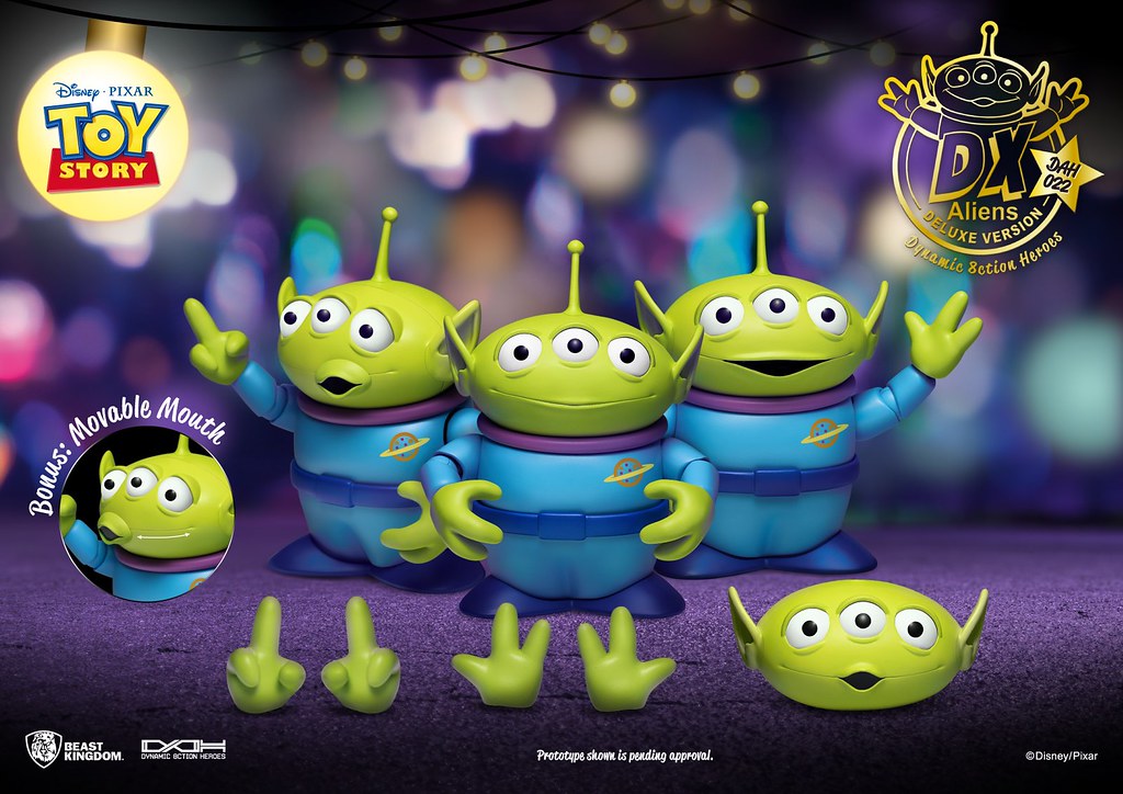 Dynamic Action Heroes: DAH-022 Toy Story Aliens