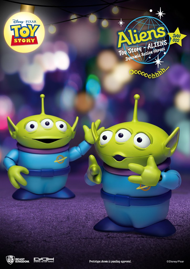 Dynamic Action Heroes: DAH-022 Toy Story Aliens