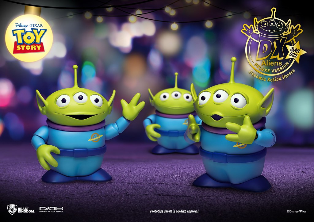 Dynamic Action Heroes: DAH-022 Toy Story Aliens