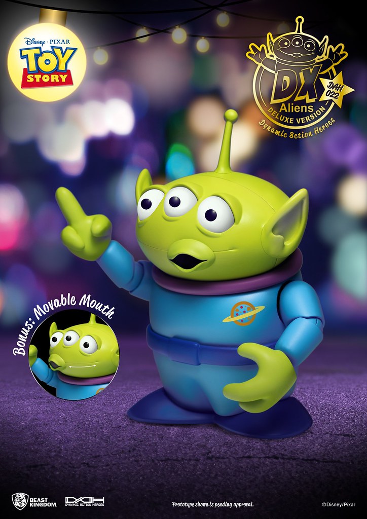 Dynamic Action Heroes: DAH-022 Toy Story Aliens