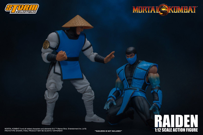 1/12 Scale Action Figure - Mortal Kombat - Raiden