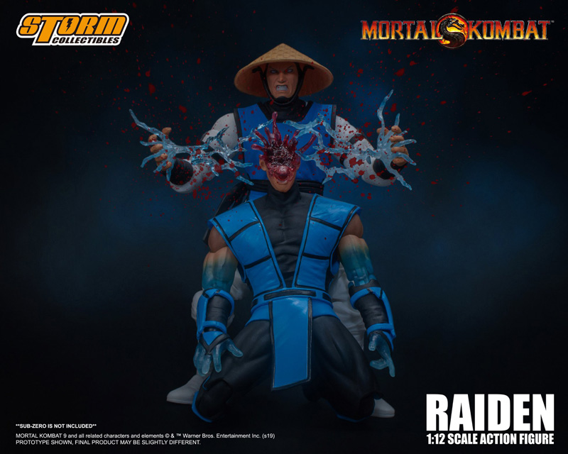 1/12 Scale Action Figure - Mortal Kombat - Raiden