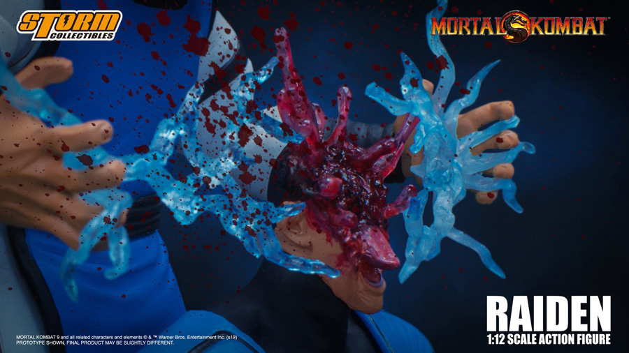 1/12 Scale Action Figure - Mortal Kombat - Raiden