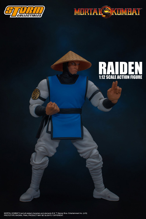 1/12 Scale Action Figure - Mortal Kombat - Raiden