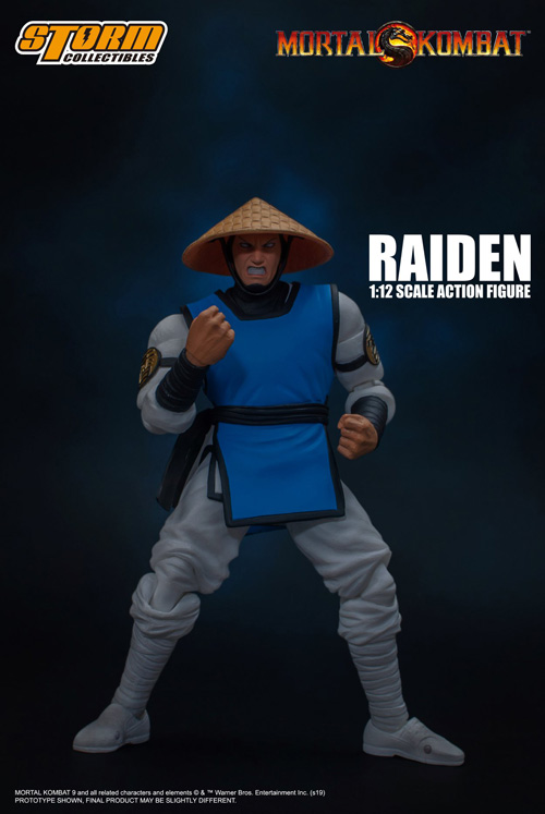 1/12 Scale Action Figure - Mortal Kombat - Raiden